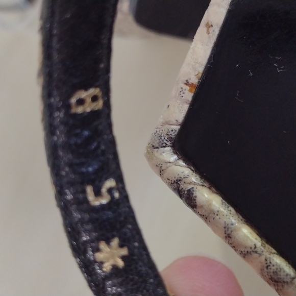 Robert Clergerie Snakeskin Pattern Sandals - Picture 12 of 13